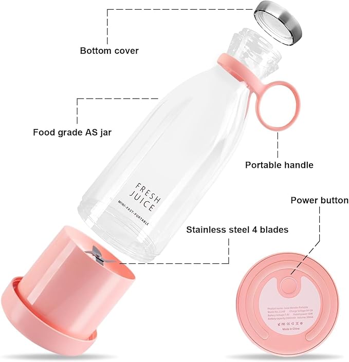 Smart USB Blender Bottle – Make Shakes Anywhere